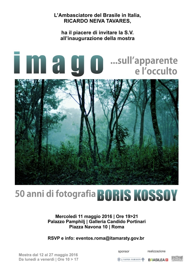 Exposição individual em Roma- IMAGO – 50 anos de fotografia